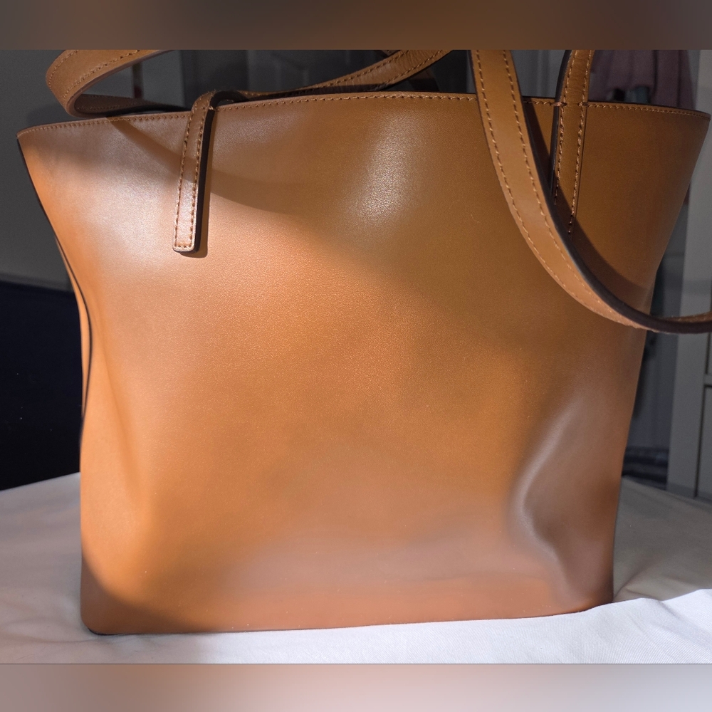 Kate Spade Caramel Leather Tote - Picture 2 of 4
